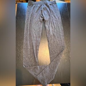 Gray Meriwool, Merino Wool Base Layer Leggings